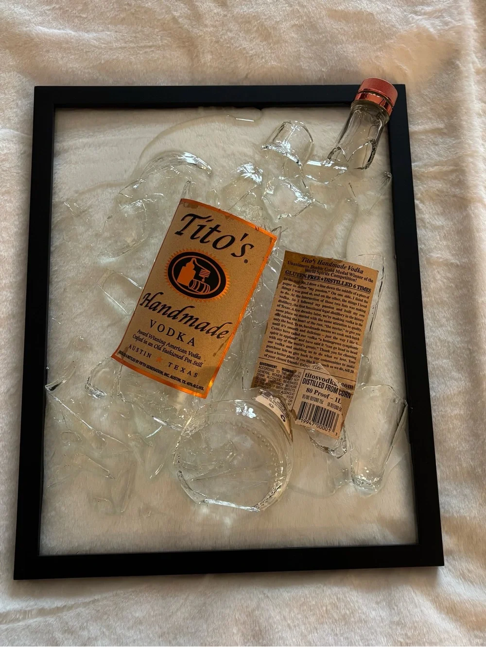 N/A framed glass